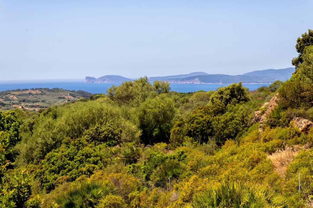 Sardinia Re - Villa Martin Panoramic View Alghero Eksteriør bilde